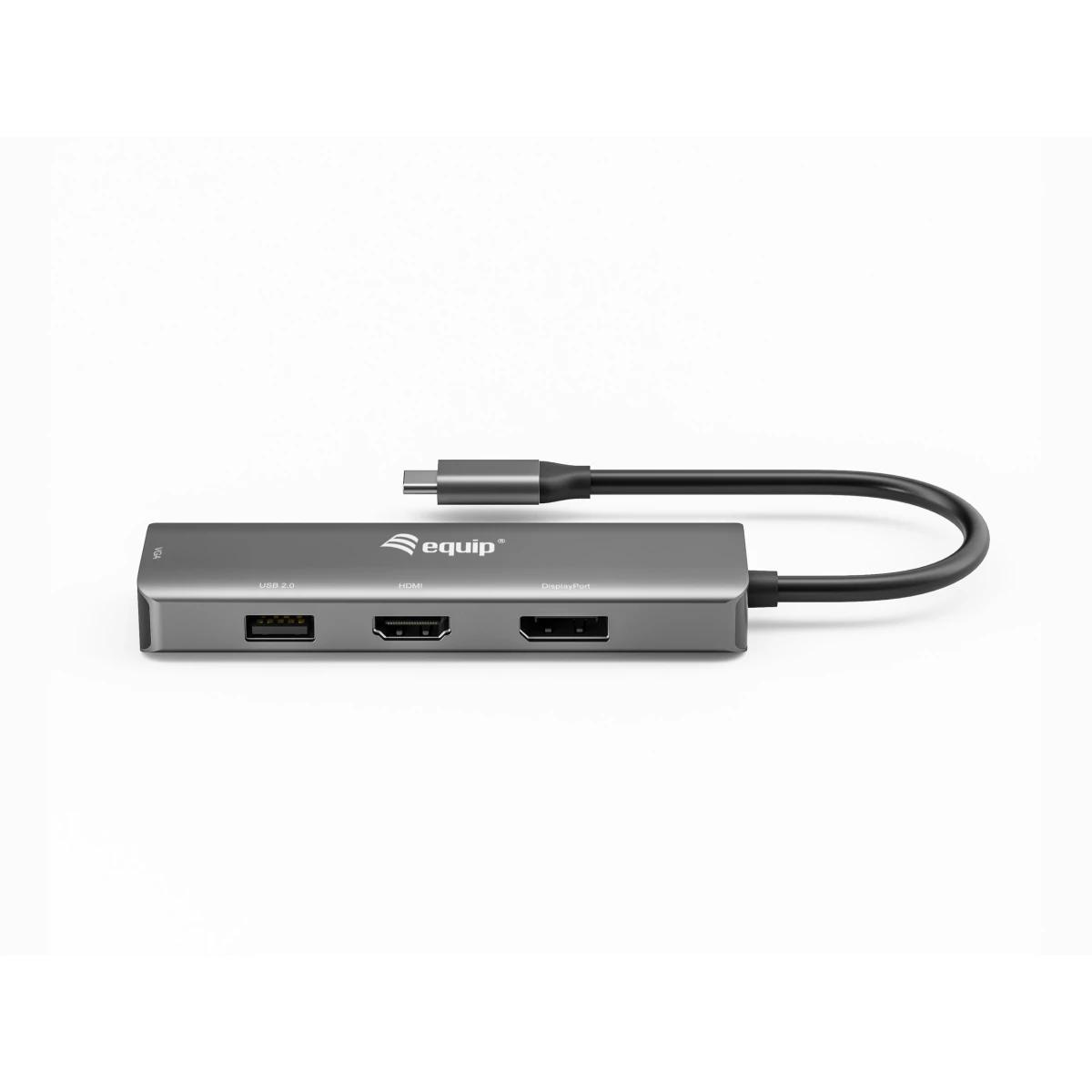 Galery – Equip 133485 adaptador gráfico USB 3840 x 2160 pixels Preto, Prateado0