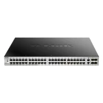 Thumbnail-D-Link DGS-3130-54PS/E switch de rede Gerido L3 Gigabit Ethernet (10/100/1000) Power over Ethernet (PoE) Cinzento