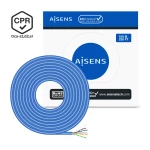 Galery – AISENS A135-0662 cabo de rede Azul 100 m Cat6 U/UTP (UTP)0