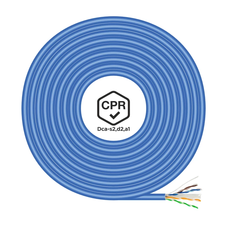 Thumbnail-AISENS A135-0662 cabo de rede Azul 100 m Cat6 U/UTP (UTP)