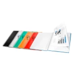 Galery – Capa catalogo liderpapel com espiral 20 bolsas polipropileno din a5 transparente0