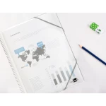 Galery – Capa catalogo liderpapel com espiral 20 bolsas polipropileno din a5 transparente0