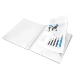 Galery – Capa catalogo liderpapel com espiral 20 bolsas polipropileno din a5 transparente0