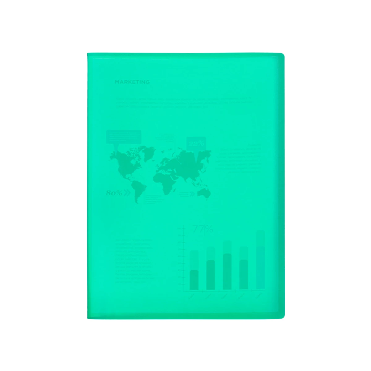 Galery – Capa catalogo liderpapel 10 bolsas polipropileno din a4 verde translucido0