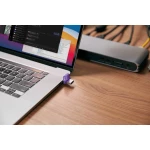 Galery – Kingston Technology DataTraveler microDuo 3C unidade de memória USB 64 GB USB Type-A / USB Type-C 3.2 Gen 1 (3.1 Gen 1) Roxo, Aço inoxidável0