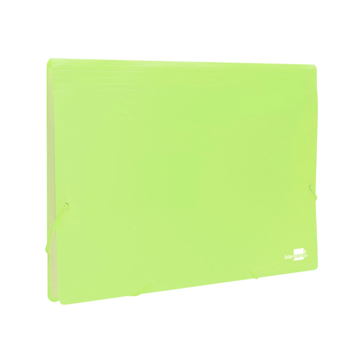 Galery – Pasta classificadora com fole liderpapel polipropileno din a4 amarelo fluor opaco 13 departamentos0