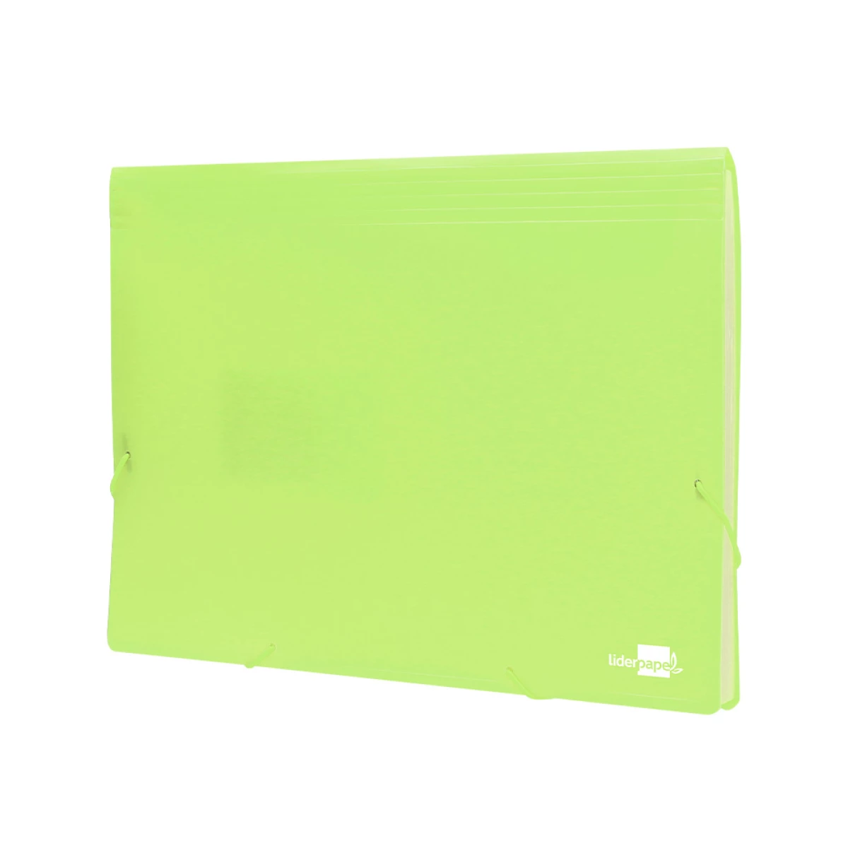 Galery – Pasta classificadora com fole liderpapel polipropileno din a4 amarelo fluor opaco 13 departamentos0