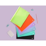 Galery – Pasta classificadora com fole liderpapel polipropileno din a4 amarelo fluor opaco 13 departamentos0