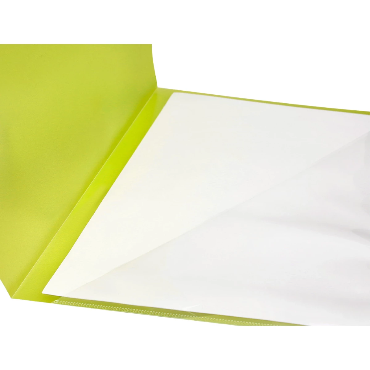 Galery – Bolsa dossier liderpapel din a4 polipropileno 180 microns amarelo fluor opaco 20 folhas – 10 unidades0