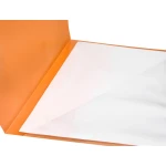 Galery – Bolsa dossier liderpapel din a4 polipropileno 180 microns laranja fluor opaco 20 folhas – 10 unidades0