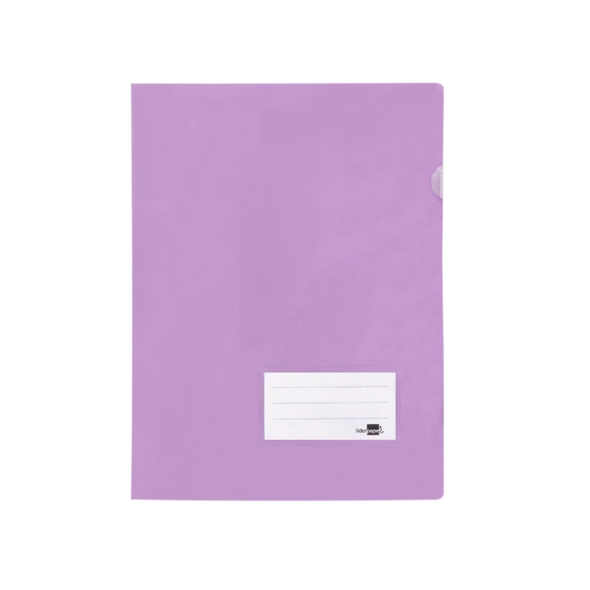 Galery – Bolsa dossier liderpapel din a4 polipropileno 180 microns lavanda opaco 20 folhas0