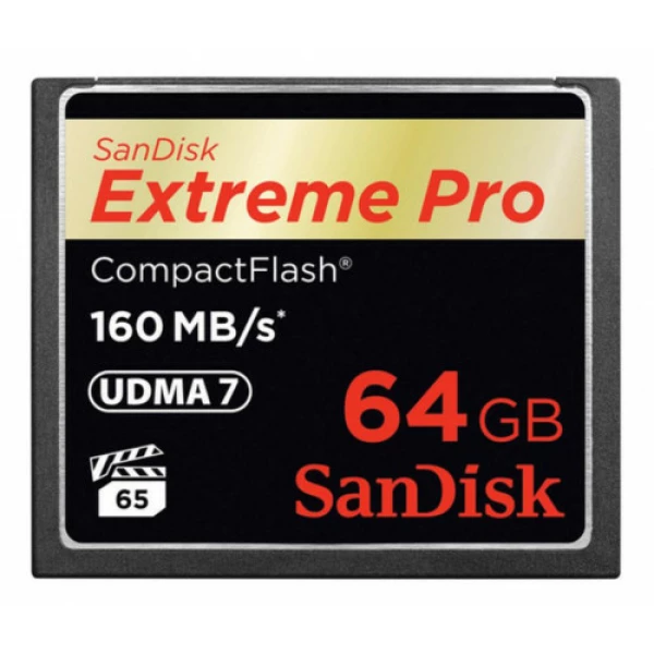 Thumbnail-Memória flash Sandisk 64GB Extreme Pro CF 160MB/s CompactFlash