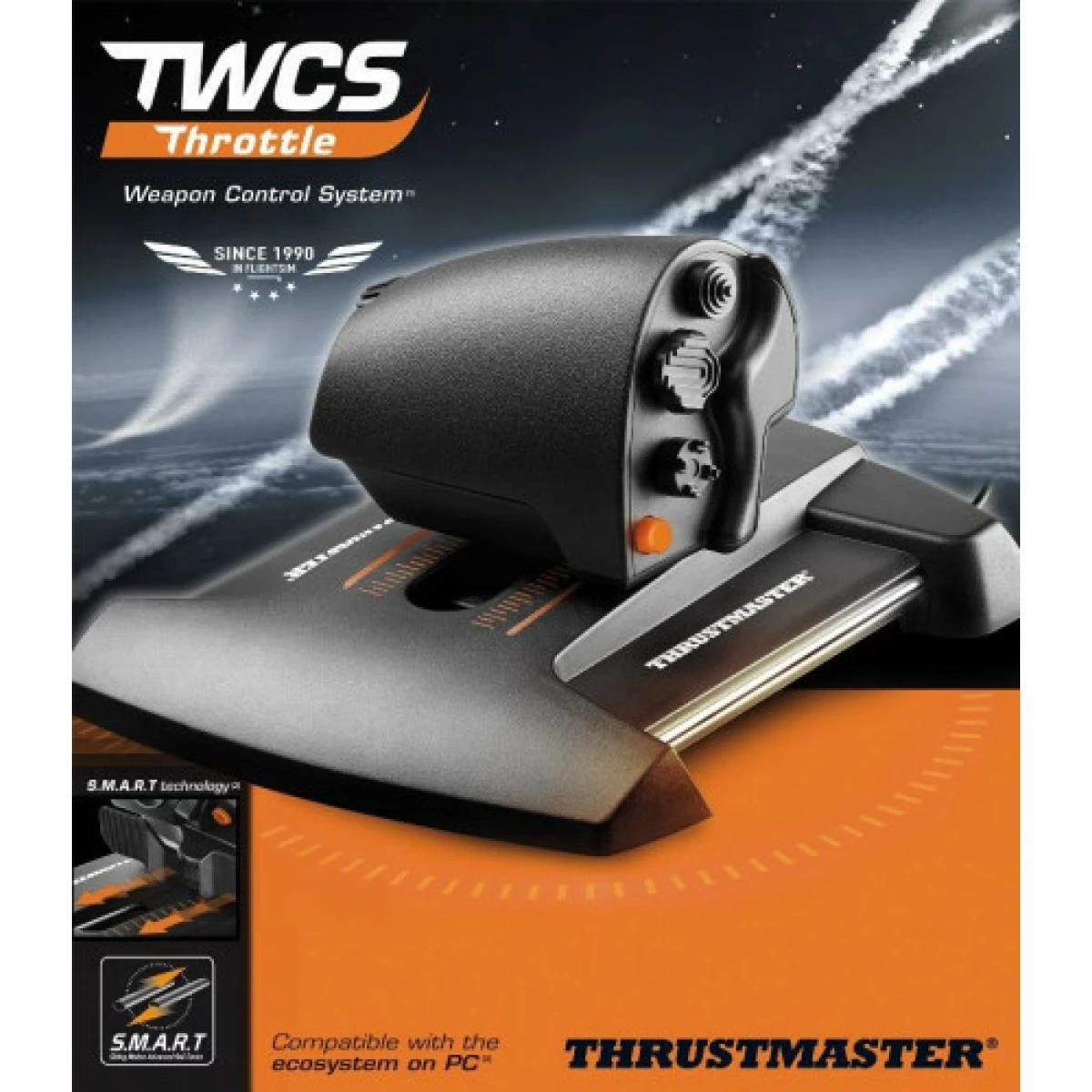 Galery – Thrustmaster TWCS Alavanca de controle do acelerador PC analógico USB preto0