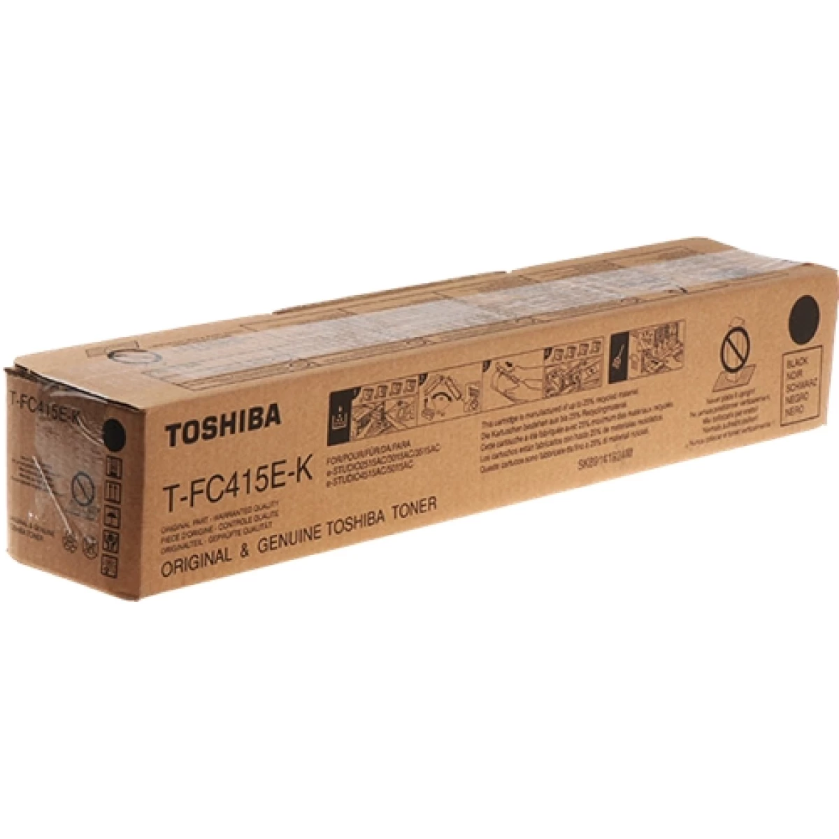 Thumbnail-Toshiba T-FC415EK Preto Original Cartucho de Toner – 6AJ00000175