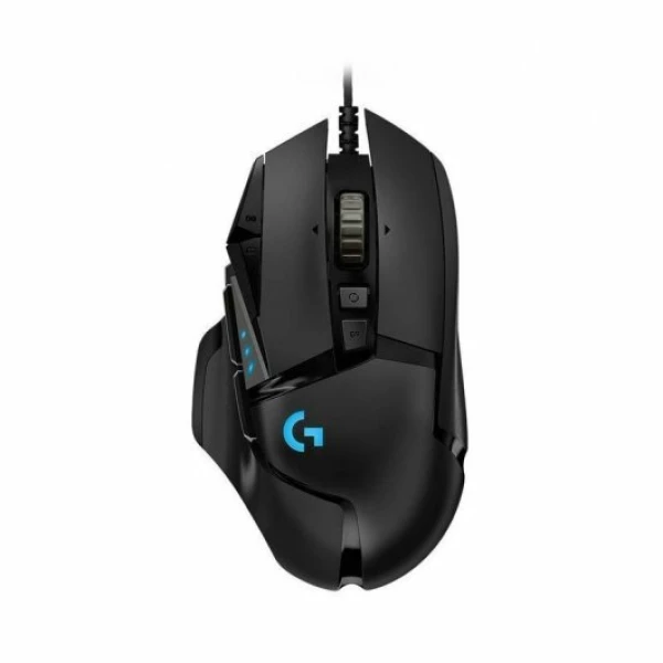 Thumbnail-Logitech G502 Hero USB Mouse 16000dpi – 10 botões programáveis – Iluminação LED – Uso com a mão direita – Cabo de 2,10m – Cor preta