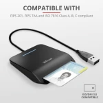 Galery – Trust Primo leitor de smart card Interior USB CardBus+USB 2.0 Preto0