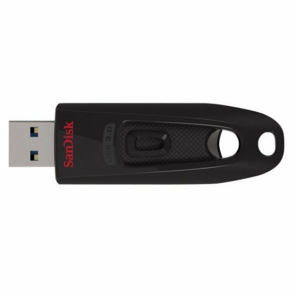 Thumbnail-Sandisk Cruzer Ultra Memory USB 3.0 64GB – Transferência de até 80MB/s – Cor Preto (Pendrive)