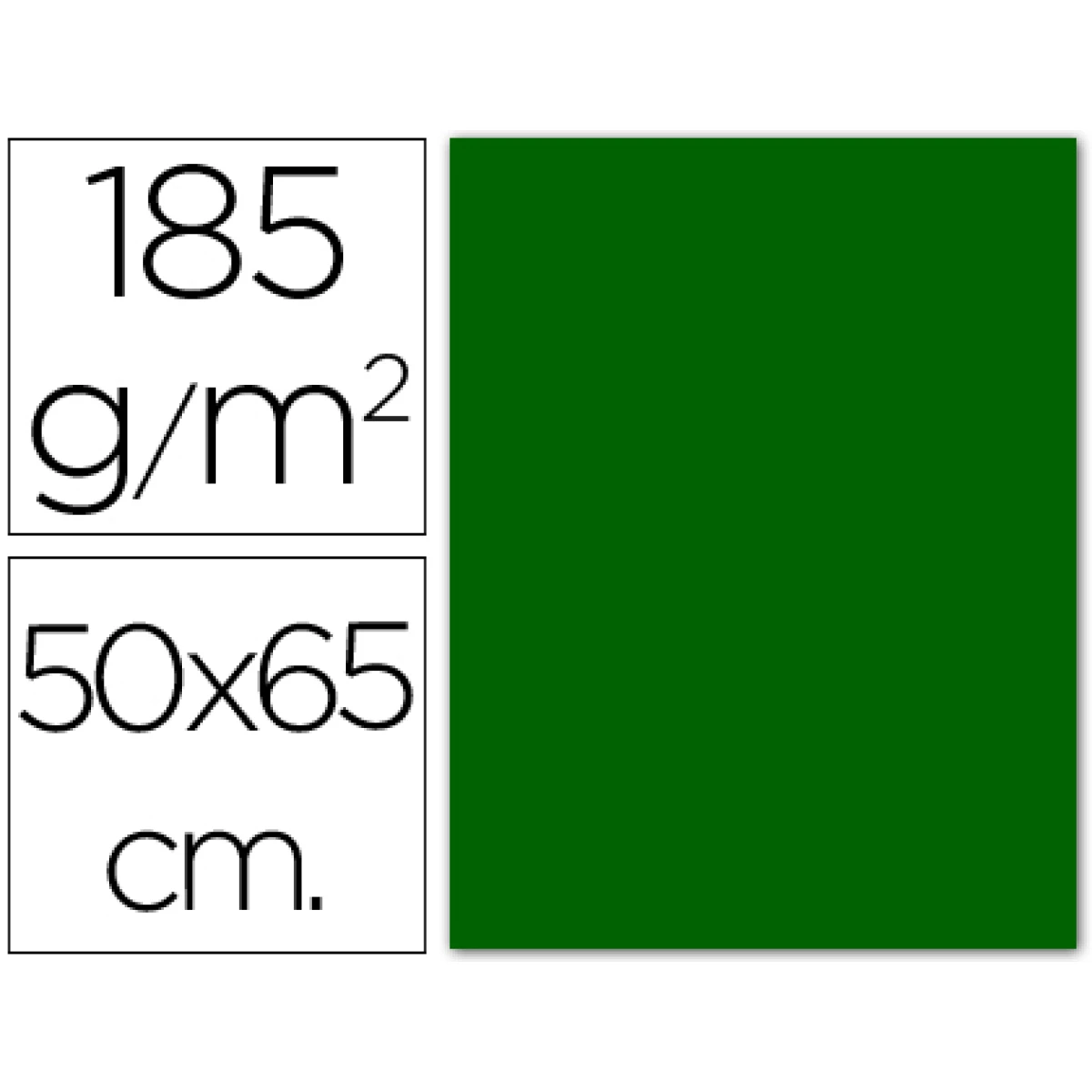 Thumbnail-Cartolina guarro 50×65 cm 185 gr verde bilhar – 5 unidades