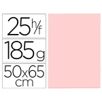 Thumbnail-Cartolina guarro 50×65 cm 185 gr rosa – 5 unidades