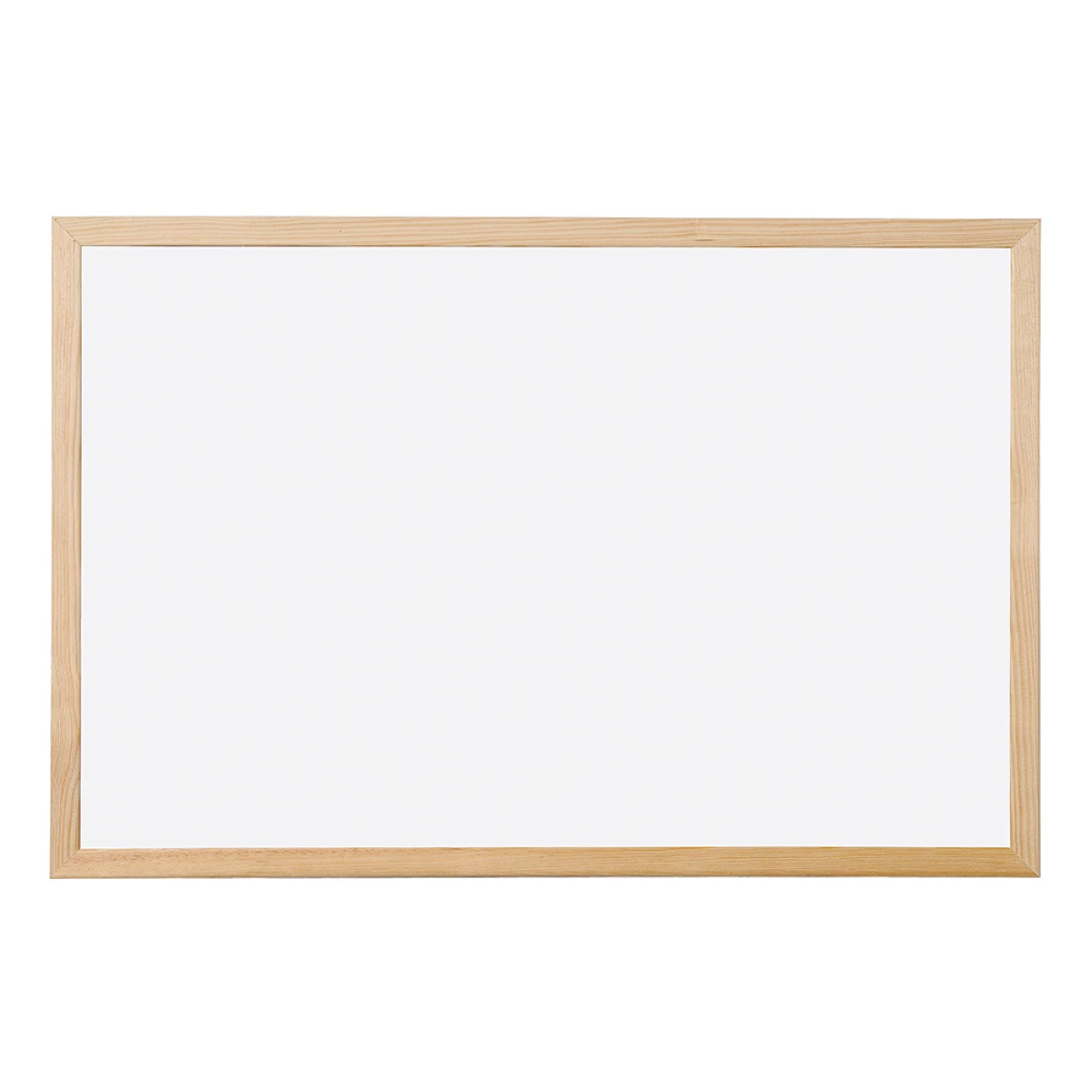 Galery – Quadro branco q-connect laminado caixilho de madeira 100×150 cm0