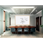 Galery – Quadro branco q-connect laminado caixilho de madeira 100×150 cm0