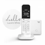 Galery – Gigaset CL390 Branco DECT/telefone analógico ID do chamador0