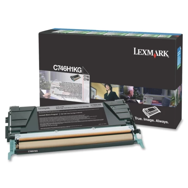 Thumbnail-Lexmark C746H1KG toner 1 unidade(s) Original Preto