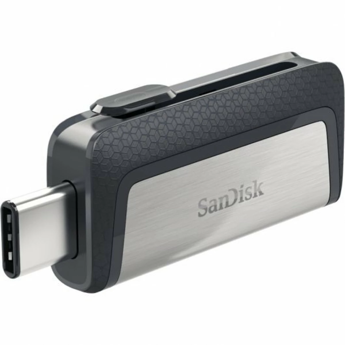 Thumbnail-Sandisk Ultra Dual Memory USB-C e USB-A 64GB – Leitura de até 150MB/s – Design metálico – Cor Acero/Preto (Pendrive)