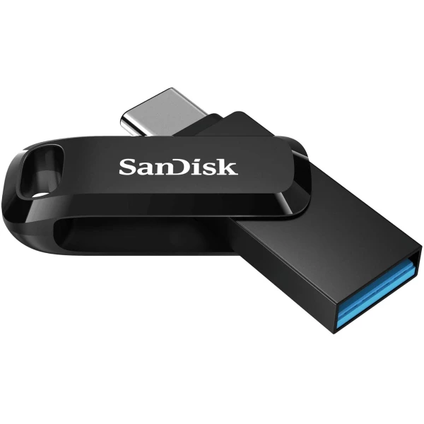 Thumbnail-Sandisk Ultra Dual Drive Go Memory USB-C e USB-A 128GB – Até 150MB/s Leitura – Cor Preto (Pendrive)