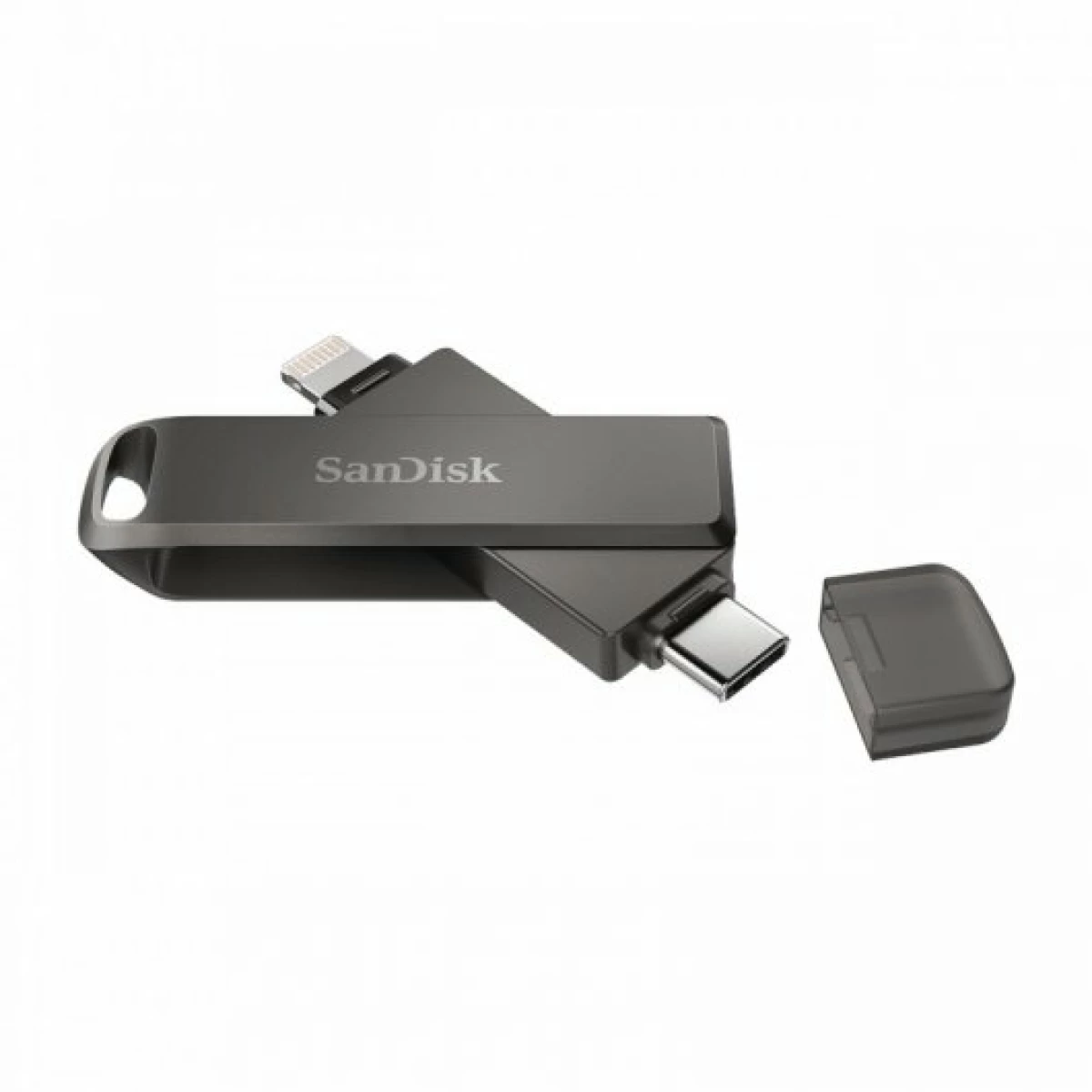 Thumbnail-Sandisk IXpand Luxe Memoria USB-C e Lightning 64GB – Cor Preto (Pendrive)