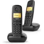 Thumbnail-Telefone Gigaset A170 Duo DECT/analógico Preto Caller ID