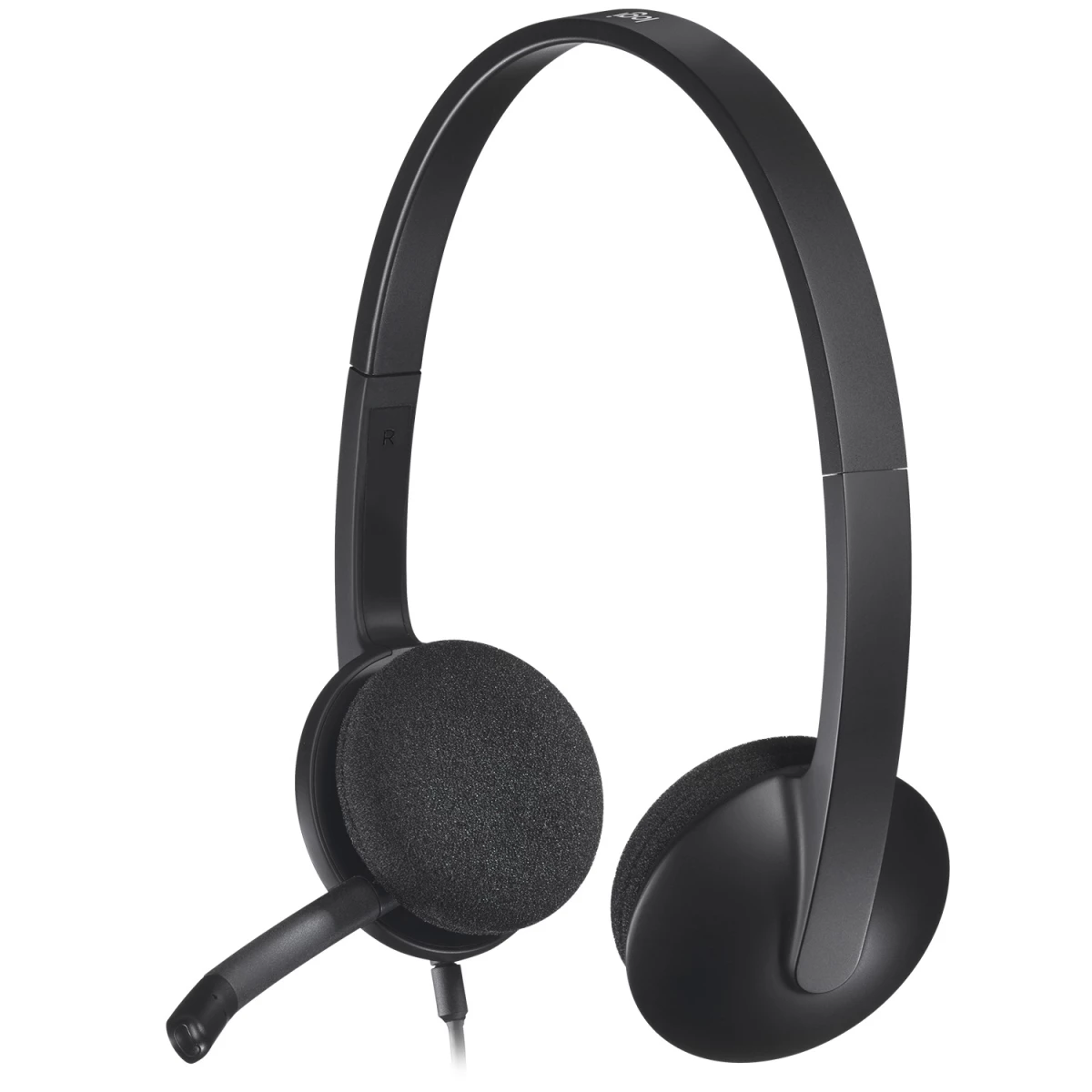 Galery – Logitech H340 Auscultadores Com fios Fita de cabeça Escritório/Call center USB Type-A Preto0