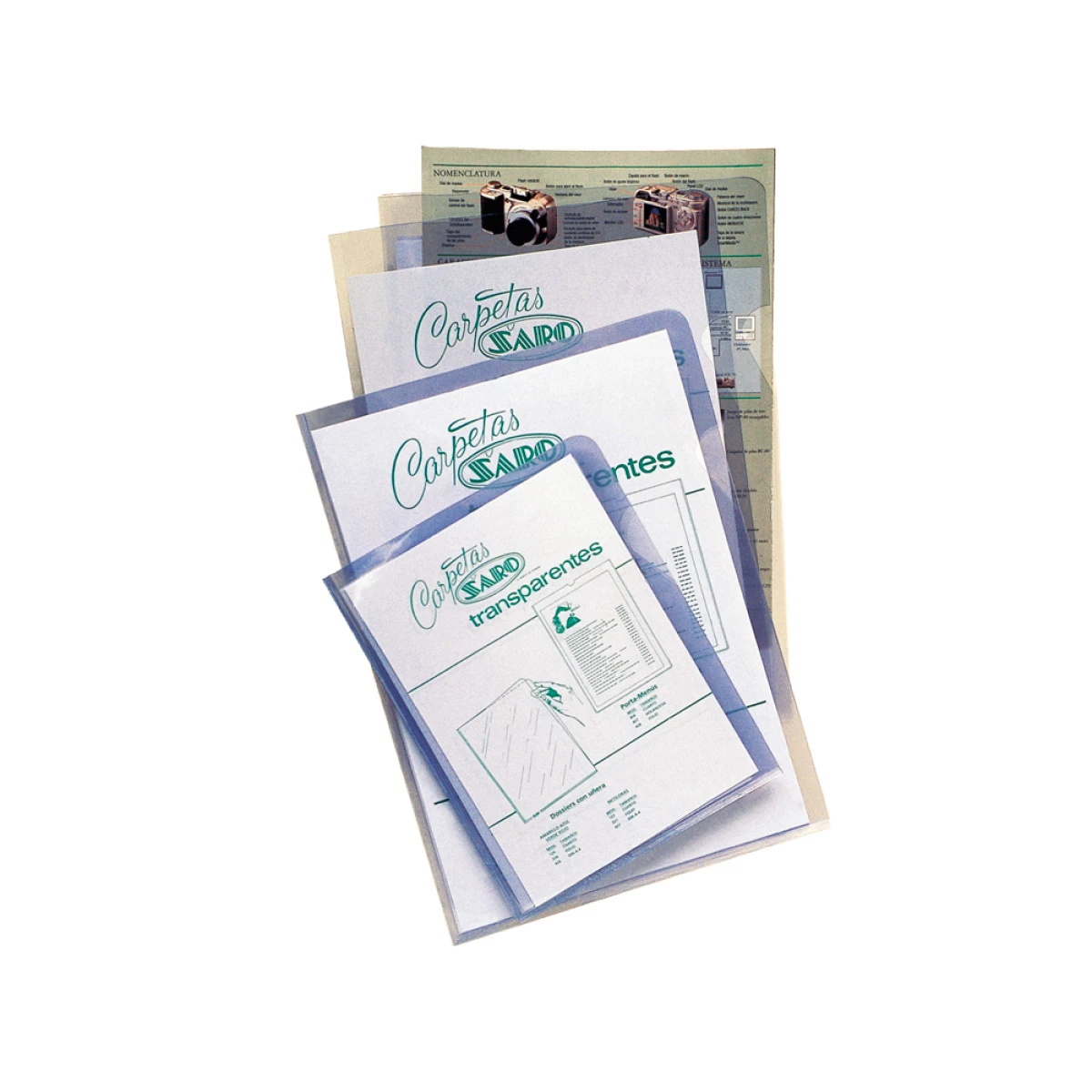 Galery – Bolsa dossier saro pvc folio 280 microns transparente0