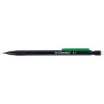 Galery – Lapiseira q-connect 0.7 mm com 3 minas corpo preto com clip verde0