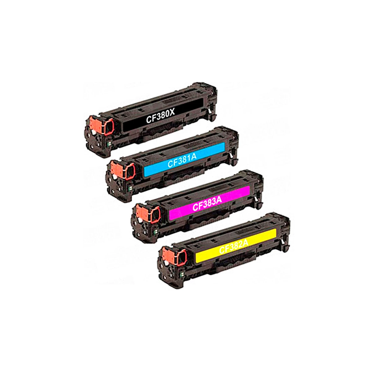 Galery – Toner clover compativel hp laserjet m251 multipack preto / amarelo / cian / magenta0