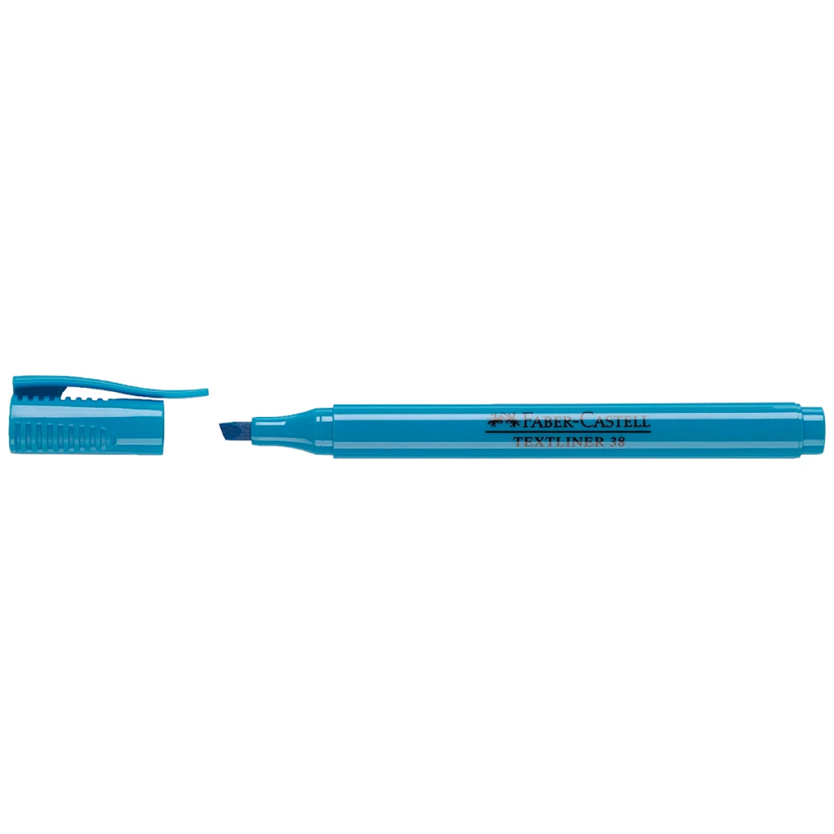 Galery – Marcador faber fluorescente textliner 38 azul – 10 unidades0