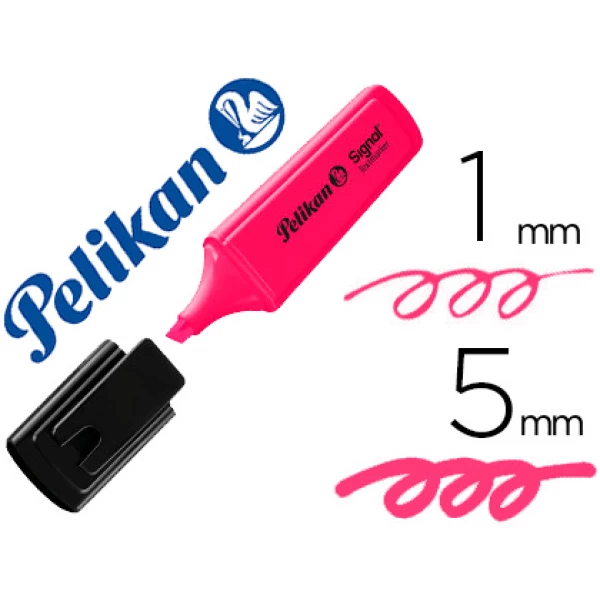 Thumbnail-Marcador pelikan fluorescente textmarker signal rosa – 10 unidades