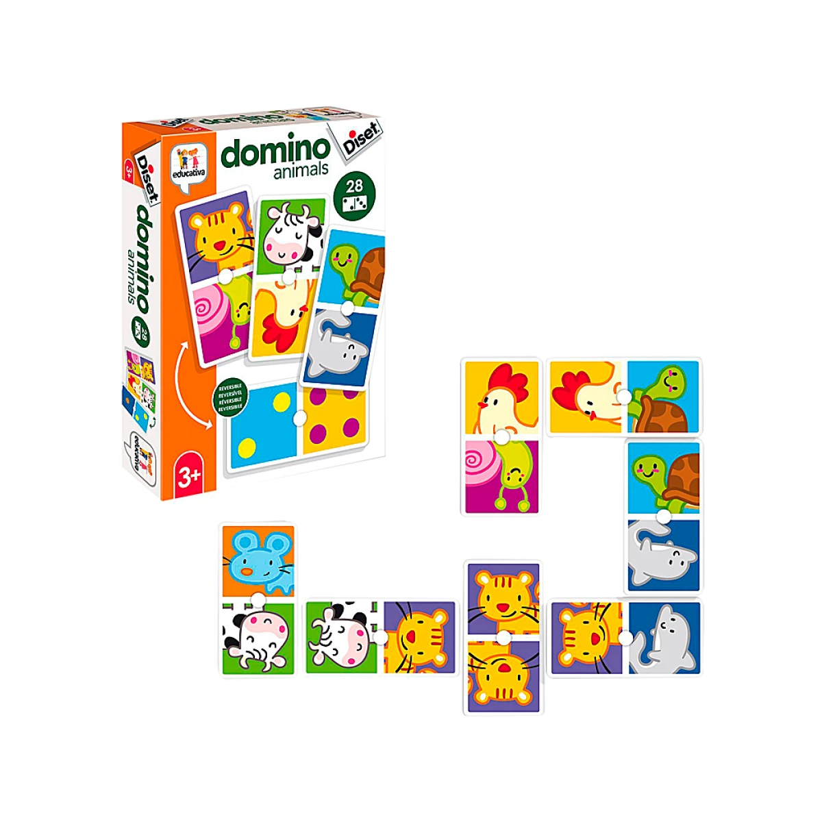 Galery – Jogo diset educativo domino animais0