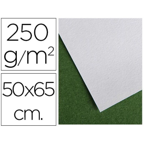 Thumbnail-Papel secante canson 50×65 cm liso branco 250 gr – 25 unidades