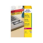 Galery – Etiqueta adesiva avery poliester prata 45,7×21,2 mm laser pack de 8 unidades0