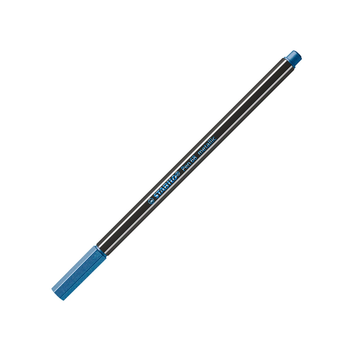 Galery – STABILO viltstift Pen 68 Metallic, blauw0