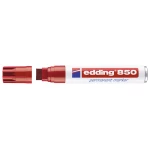 Galery – Marcador edding permanente 850 vermelho ponta biselada 5-15 mm recarregavel0