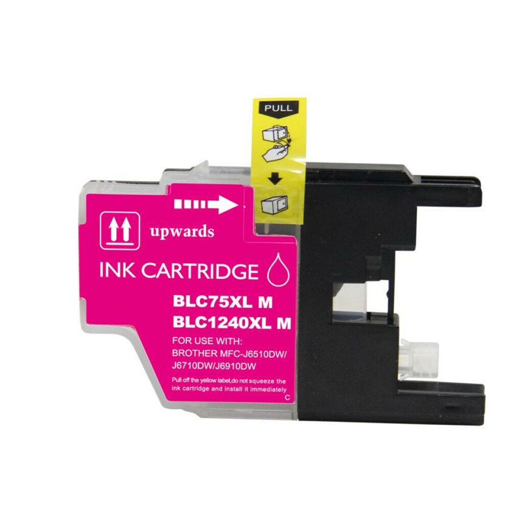 Thumbnail-Cartucho de tinta genérico magenta Brother LC1240XL/LC1220XL/LC1280XL – Substitui LC1240M/LC1220M/LC1280XLM