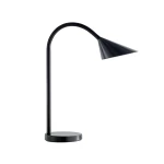 Galery – Candeeiro de escritorio unilux sol led 4w braco flexivel abs e metal preto base 14 cm diametro0