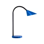 Galery – Candeeiro de escritorio unilux sol led 4w braco flexivel abs e metal azul base 14 cm diametro0