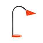 Galery – Candeeiro de escritorio uniluxsol led4w braco flexivel abs e metal vermelho base 14 cm diametro0