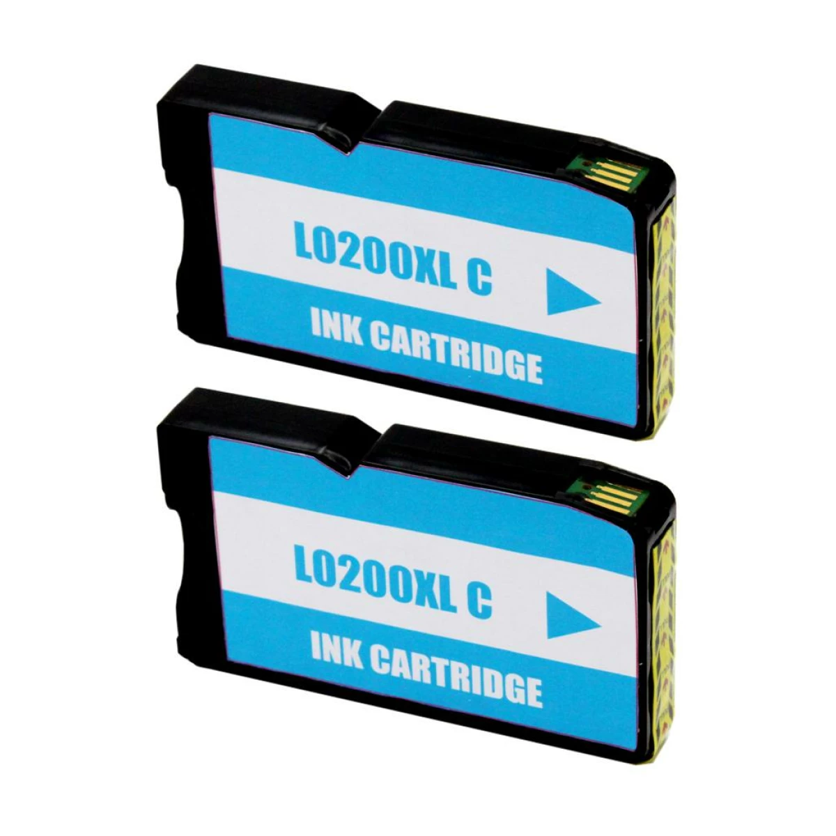 Thumbnail-Cartuchos de tinta genéricos Lexmark 200XL Cyan Pack 2 – Substitui 14L0198