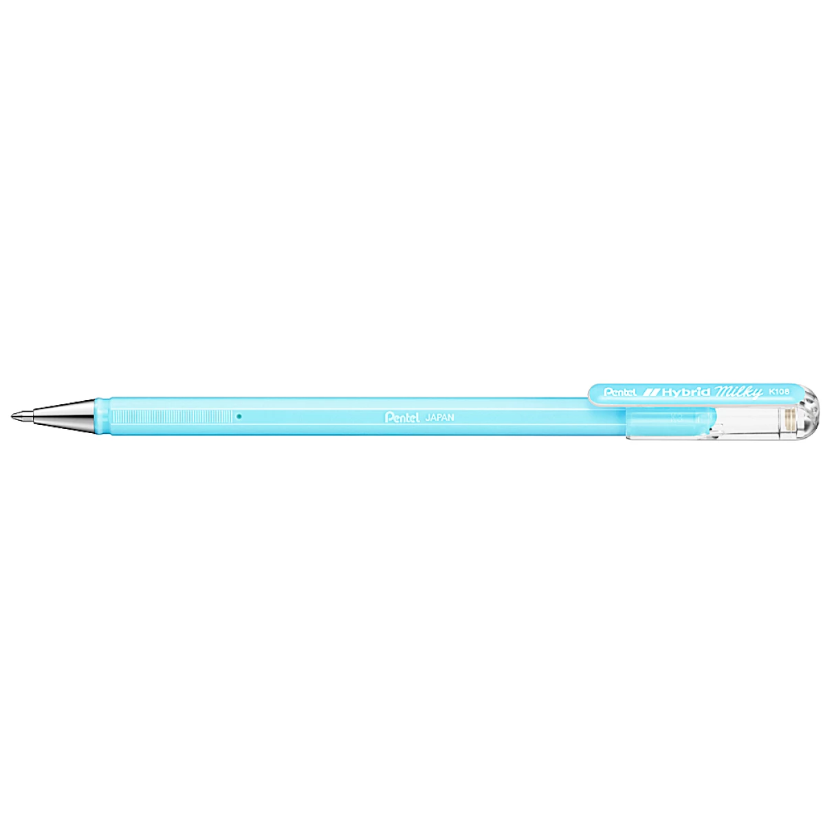 Galery – Roller pentel k108 azul pastel 0,8 mm – 12 unidades0