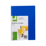 Galery – Capa de encadernacao q-connect pvc din a4 opaca azul 180 microns pack de 100 unidades0