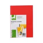 Galery – Capa de encadernacao q-connect pvc din a4 opaca vermelho 180 microns pack de 100 unidades0